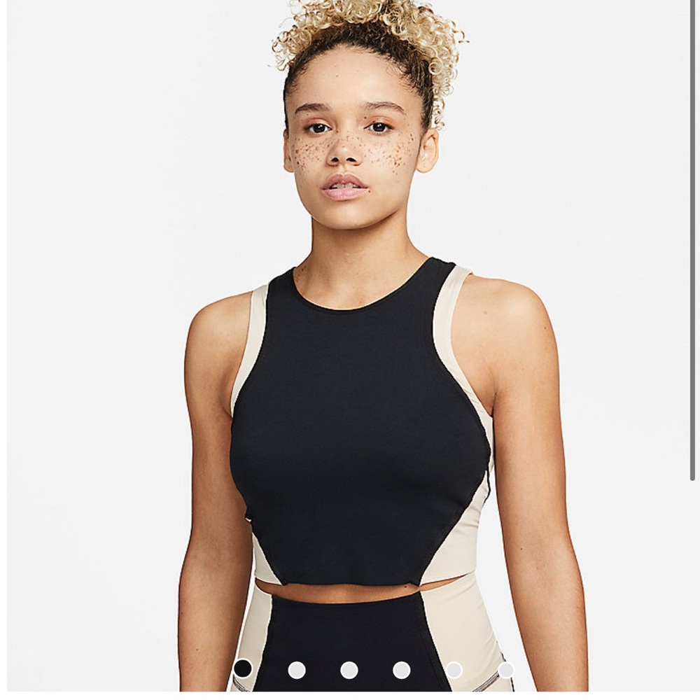COPY - NWT! Black Nike crop top (there are leggings that match)